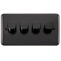 Click Deco Plus Black Nickel 4G LED Dimmer Switch DPBN164
