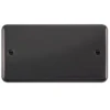Click Deco Plus Black Nickel Double Blank Plate DPBN061 -RS Electrical Supplies Click Deco Plus Black Nickel Double Blank Plate DPBN061 Available from RS Electrical Supplies
