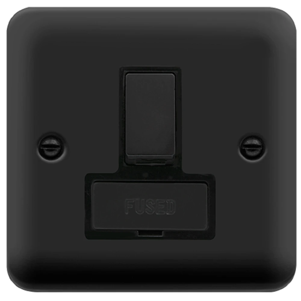 Click Deco Plus Matt Black 13A Switched Spur DPMB751BK 3 Click Deco Plus Matt Black 13A Switched Spur DPMB751BK
