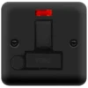 Click Deco Plus Matt Black 13A Switched Spur With Flex And Neon DPMB552BK -RS Electrical Supplies Click Deco Plus Matt Black 13A Switched Spur with Flex and Neon DPMB552BK Available from RS Electrical Supplies