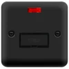 Click Deco Plus Matt Black 13A Unswitched Spur With Neon DPMB753BK -RS Electrical Supplies Click Deco Plus Matt Black 13A Unswitched Spur with Neon DPMB753BK Available from RS Electrical Supplies