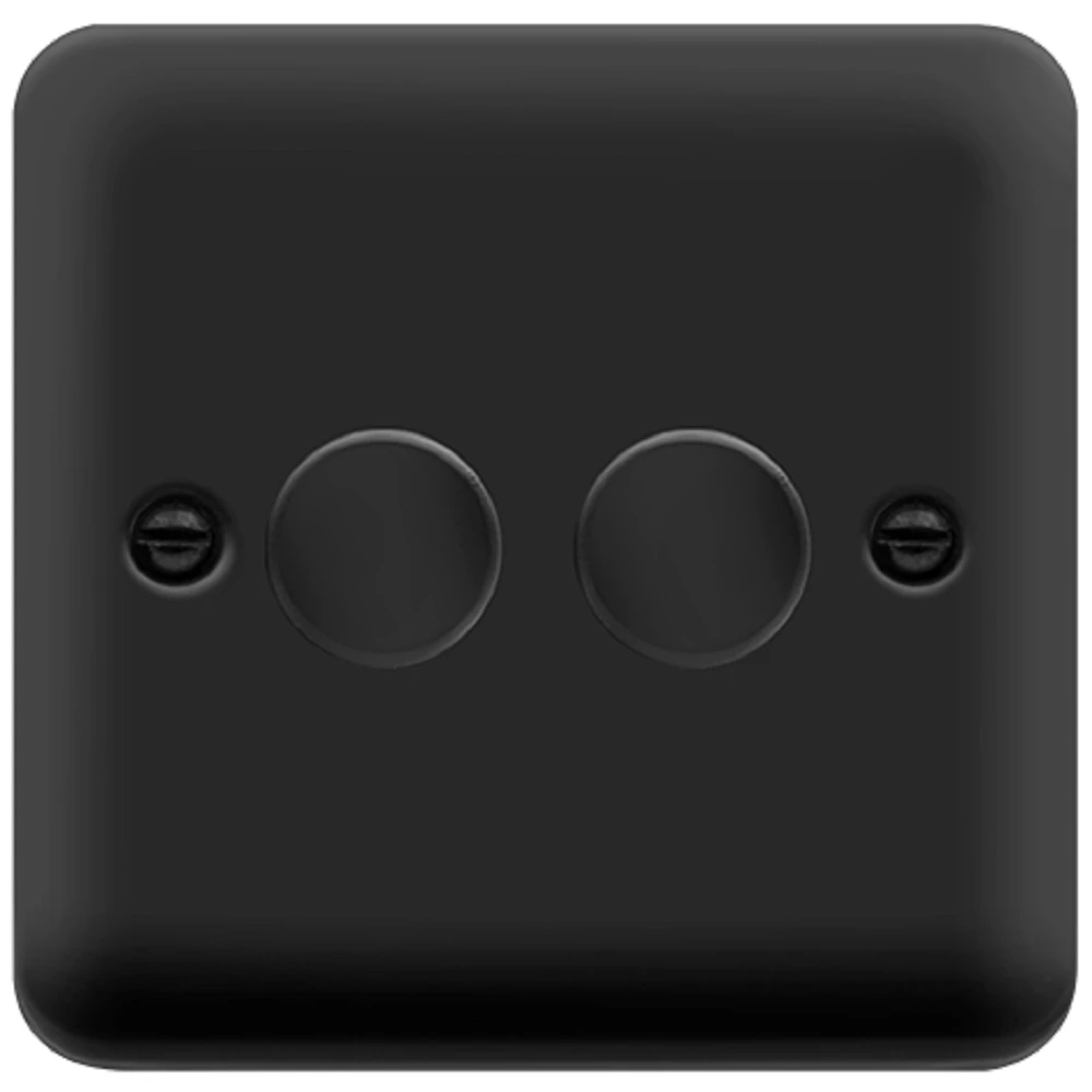 Click Deco Plus Matt Black 2G LED Dimmer Switch DPMB162 3 Click Deco Plus Matt Black 2G LED Dimmer Switch DPMB162