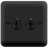 Click Deco Plus Matt Black 2W & Int Toggle Switch DPMB4225 2 Click Deco Plus Matt Black 2W & Int Toggle Switch DPMB4225 -RS Electrical Supplies Click Deco Plus Matt Black 2W Int Light Switch DPMB4225 Available from RS Electrical Supplies
