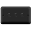 Click Deco Plus Matt Black 3G LED Dimmer Switch DPMB163 -RS Electrical Supplies Click Deco Plus Matt Black 3G LED Dimmer Switch DPMB163 Available from RS Electrical Supplies
