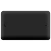 Click Deco Plus Matt Black Double Blank Plate DPMB061 1 Click Deco Plus Matt Black Double Blank Plate DPMB061 -RS Electrical Supplies Click Deco Plus Matt Black Double Blank Plate DPMB061 Available from RS Electrical Supplies