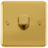 Click Deco Plus Polished Brass 1G LED Dimmer Switch DPBR161 -RS Electrical Supplies Click Deco Plus Polished Brass 1G LED Dimmer Switch DPBR161 Available from RS Electrical Supplies