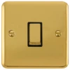 Click Deco Plus Polished Brass Intermediate Switch DPBR425BK