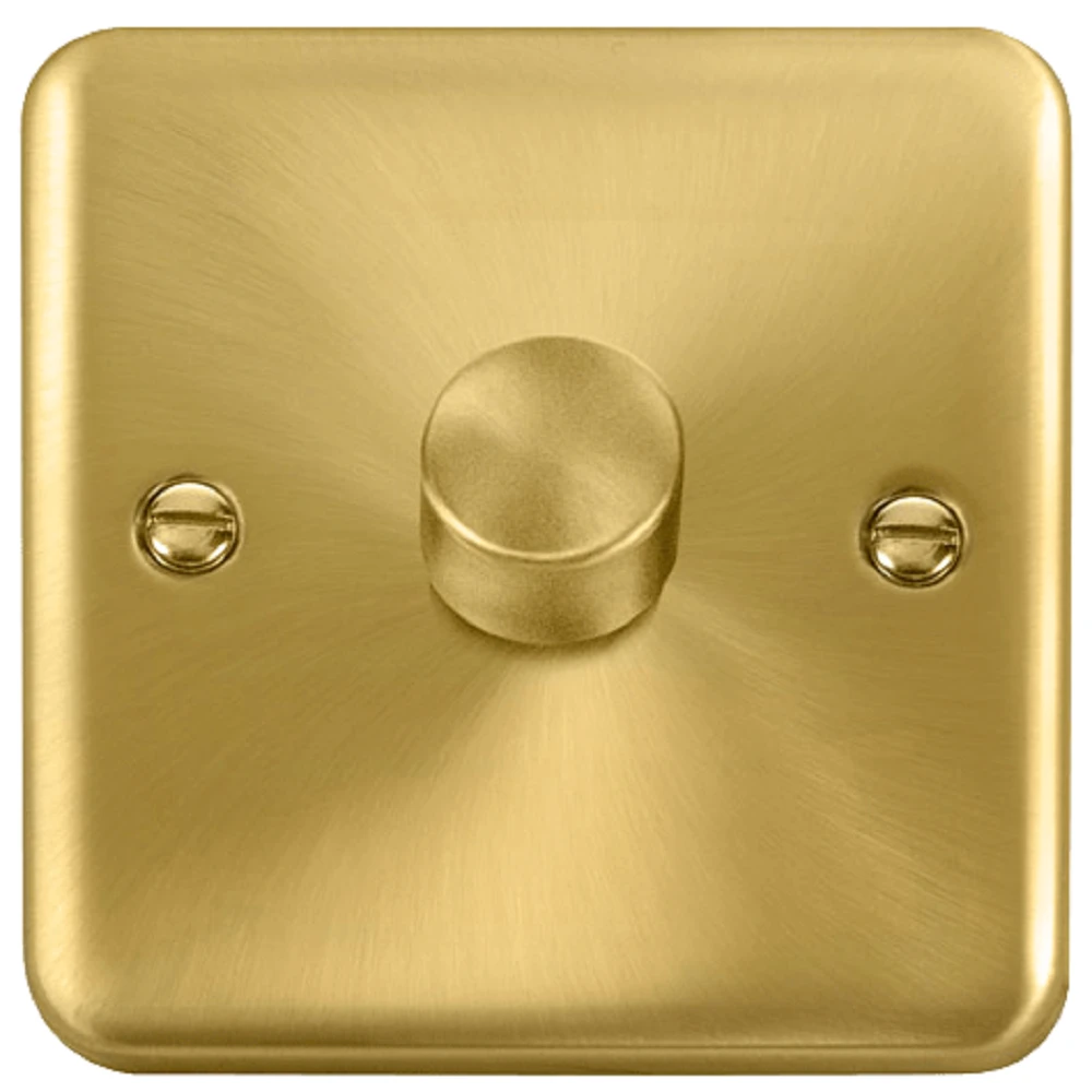 Click Deco Plus Satin Brass 1G LED Dimmer Switch DPSB161 3 Click Deco Plus Satin Brass 1G LED Dimmer Switch DPSB161