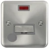 Click Deco Plus Satin Chrome 13A Fused Connection Unit With Neon And Flex DPSC553GY -RS Electrical Supplies Click Deco Plus Satin Chrome 13A Fused Connection Unit with Neon and Flex DPSC553GY Available from RS Electrical Supplies