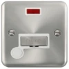 Click Deco Plus Satin Chrome 13A Fused Connection Unit With Neon And Flex DPSC553WH -RS Electrical Supplies Click Deco Plus Satin Chrome 13A Fused Connection Unit with Neon and Flex DPSC553WH Available from RS Electrical Supplies