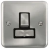 Click Deco Plus Satin Chrome 13A Switched Spur DPSC751BK -RS Electrical Supplies Click Deco Plus Satin Chrome 13A Switched Spur DPSC751BK Available from RS Electrical Supplies