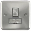 Click Deco Plus Satin Chrome 13A Switched Spur DPSC751GY -RS Electrical Supplies Click Deco Plus Satin Chrome 13A Switched Spur DPSC751GY Available from RS Electrical Supplies