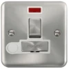 Click Deco Plus Satin Chrome 13A Switched Spur With Flex And Neon DPSC552WH 1 Click Deco Plus Satin Chrome 13A Switched Spur With Flex And Neon DPSC552WH -RS Electrical Supplies Click Deco Plus Satin Chrome 13A Switched Spur with Flex and Neon DPSC552WH Available from RS Electrical Supplies