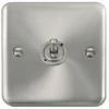 Click Deco Plus Satin Chrome 1G Toggle Switch DPSC421 1 Click Deco Plus Satin Chrome 1G Toggle Switch DPSC421 -RS Electrical Supplies Click Deco Plus Satin Chrome 1G Toggle Switch DPSC421 Available from RS Electrical Supplies