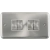 Click Deco Plus Satin Chrome 4G Light Switch DPSC414WH 1 Click Deco Plus Satin Chrome 4G Light Switch DPSC414WH -RS Electrical Supplies Click Deco Plus Satin Chrome 4G Light Switch DPSC414WH Available from RS Electrical Supplies