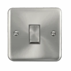 Click Deco Plus Satin Chrome Intermediate Switch DPSC425GY