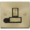 Click Deco Satin Brass 13A Switched Spur With Flex VPSB551BK -RS Electrical Supplies Click Deco Satin Brass 13A Switched Spur with Flex VPSB551BK available from RS Electrical Supplies