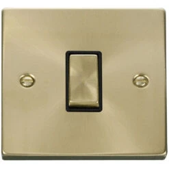 Click Deco Satin Brass Intermediate Switch VPSB425BK