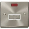 Click Deco Satin Chrome 13A Unswitched Spur Neon VPSC753WH -RS Electrical Supplies Click Deco Satin Chrome 13A Unswitched Spur Neon VPSC753WH Available from RS Electrical Supplies