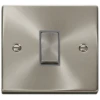 Click Deco Satin Chrome 1G Light Switch VPSC411GY -RS Electrical Supplies Click Deco Satin Chrome 1G Light Switch VPSC411GY Available from RS Electrical Supplies