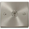 Click Deco Satin Chrome 1G Toggle Switch VPSC421 -RS Electrical Supplies Click Deco Satin Chrome 1G Toggle Switch VPSC421 Available from RS Electrical Supplies