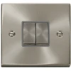 Click Deco Satin Chrome 2W & Intermediate Switch VPSC4125GY