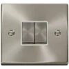 Click Deco Satin Chrome 2W & Intermediate Switch VPSC4125WH