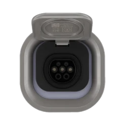 Sync Energy Recessed Socket EV Charger With Metal Control Box WI-FI/LAN EVLR7MS -RS Electrical Supplies EVLR7MS 01 110 F OPEN