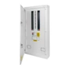 Elucian 3 Phase 12 Way 125A/250A Distribution Board Without Incomer TPEB12 -RS Electrical Supplies Elucian 3 Phase TPEB12 Elucian 12 Way 125A 250A Three Phase Distribution Board Without Incomer Available From RS Electrical Supplies