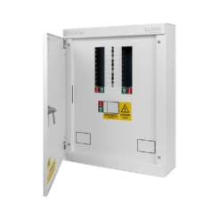 Elucian 3 Phase 6 Way 125A Distribution Board Without Incomer TPEB6