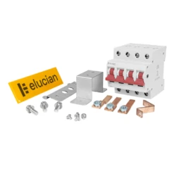 Elucian 3 Phase 4 Pole 125A Main Switch Kit For 8-24 Way Boards TPMS4125K