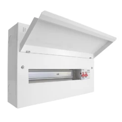 Elucian 18 Way Consumer Unit With 100A Main Switch CUEB18MSSP15