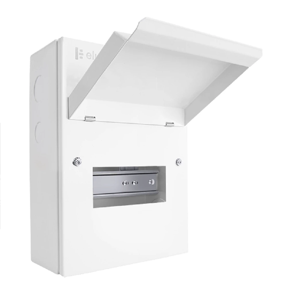 Elucian 6 Way Unpopulated Consumer Unit CUEB6 3 Elucian 6 Way Unpopulated Consumer Unit CUEB6