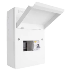 Elucian 5 Way Mini Metal Garage Unit With 63A RCCB GUEB563RCD3