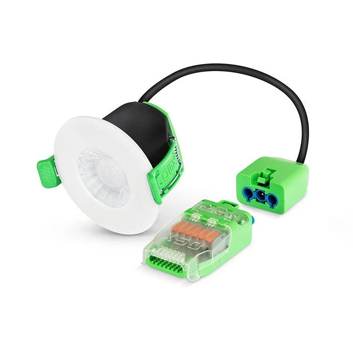 JCC X50 Fire-rated LED Downlight 10 Pack W White Bezel JC1101/WH10 4 JCC X50 Fire-rated LED Downlight 10 Pack W White Bezel JC1101/WH10 - Image 2