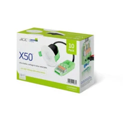 JCC X50 Fire-rated LED Downlight 10 Pack W White Bezel JC1101/WH10