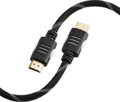 Knightsbridge Black 2 Meter 4K High Speed HDMI Cable AVHD4K2