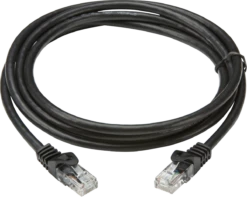 Knightsbridge Black 3 Meter UTP CAT6 Networking Cable NETC63M