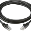 Knightsbridge Black 5 Meter UTP CAT6 Networking Cable NETC65M 2 Knightsbridge Black 5 Meter UTP CAT6 Networking Cable NETC65M -RS Electrical Supplies Knightsbridge Black 5 meter UTP CAT6 Networking Cable NETC65M available from RS Electrical Supplies