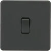 Knightsbridge Screwless Anthracite Intermediate Light Switch SF1200AT 1 Knightsbridge Screwless Anthracite Intermediate Light Switch SF1200AT -RS Electrical Supplies Knightsbridge Screwless Anthracite Intermediate Light Switch SF1200AT Available from RS Electrical Supplies