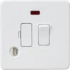 Knightsbridge Screwless Matt White 13A Switched Spur With Neon & Flex Outlet SF6300FMW -RS Electrical Supplies Knightsbridge Screwless Matt White 13A Switched Spur with Neon Flex Outlet SF6300FMW Available from RS Electrical Supplies