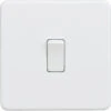 Knightsbridge Screwless Matt White Intermediate Light Switch SF1200MW -RS Electrical Supplies Knightsbridge Screwless Matt White Intermediate Light Switch SF1200MW Available from RS Electrical Supplies