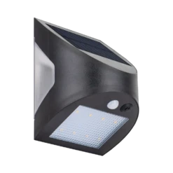 Luceco Prysm Black Solar Bulkhead LEXSW30B40