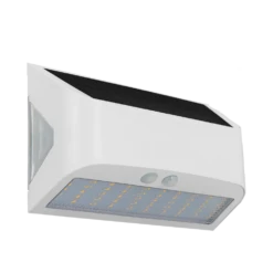 Luceco Prysm White Solar Wall Light LEXSW60W40