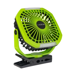 Luceco 10W Magnetic Clamp Fan Work Light LILFL25G65
