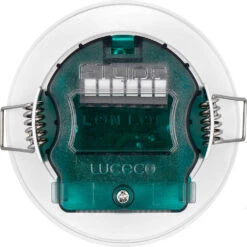 Luceco FType Essence Flat Downlight Warm White EFTF5W30 -RS Electrical Supplies Luceco F Type Essence Flat Fire Rated Downlight Warm White EFTF5W30 side