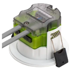 Luceco FType MK2 Flat Fire Rated Downlight Dim-2-Warm FTF6WD2W -RS Electrical Supplies Luceco F Type MK2 FTF6WD2W wiring