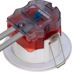 Luceco FType Spot Flat Downlight Warm White SFTF5W30 -RS Electrical Supplies Luceco F Type Spot Flat Fire Rated Downlight Warm White SFTF5W30 wiring