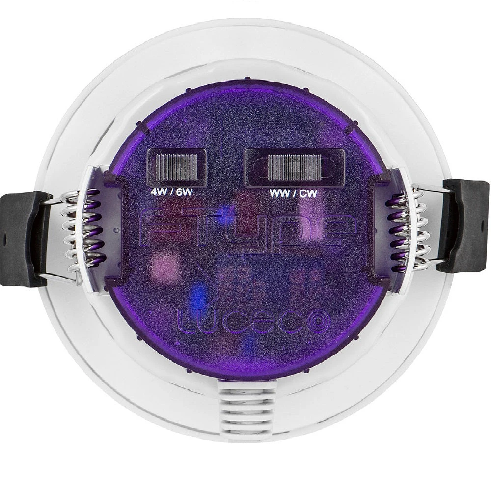 Luceco FType Ultra Adjustable Fire Rated Downlight Dim-2-Warm UTA6WD2W 5 Luceco FType Ultra Adjustable Fire Rated Downlight Dim-2-Warm UTA6WD2W - Image 3