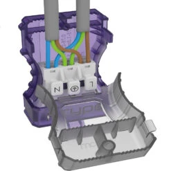 Luceco FType Ultra Flat Fire Rated Downlight Dim-2-Warm UTF6WD2W -RS Electrical Supplies Luceco F Type Ultra Fixed Fire Rated Downlight dim 2 warm UTF6WD2W wiring